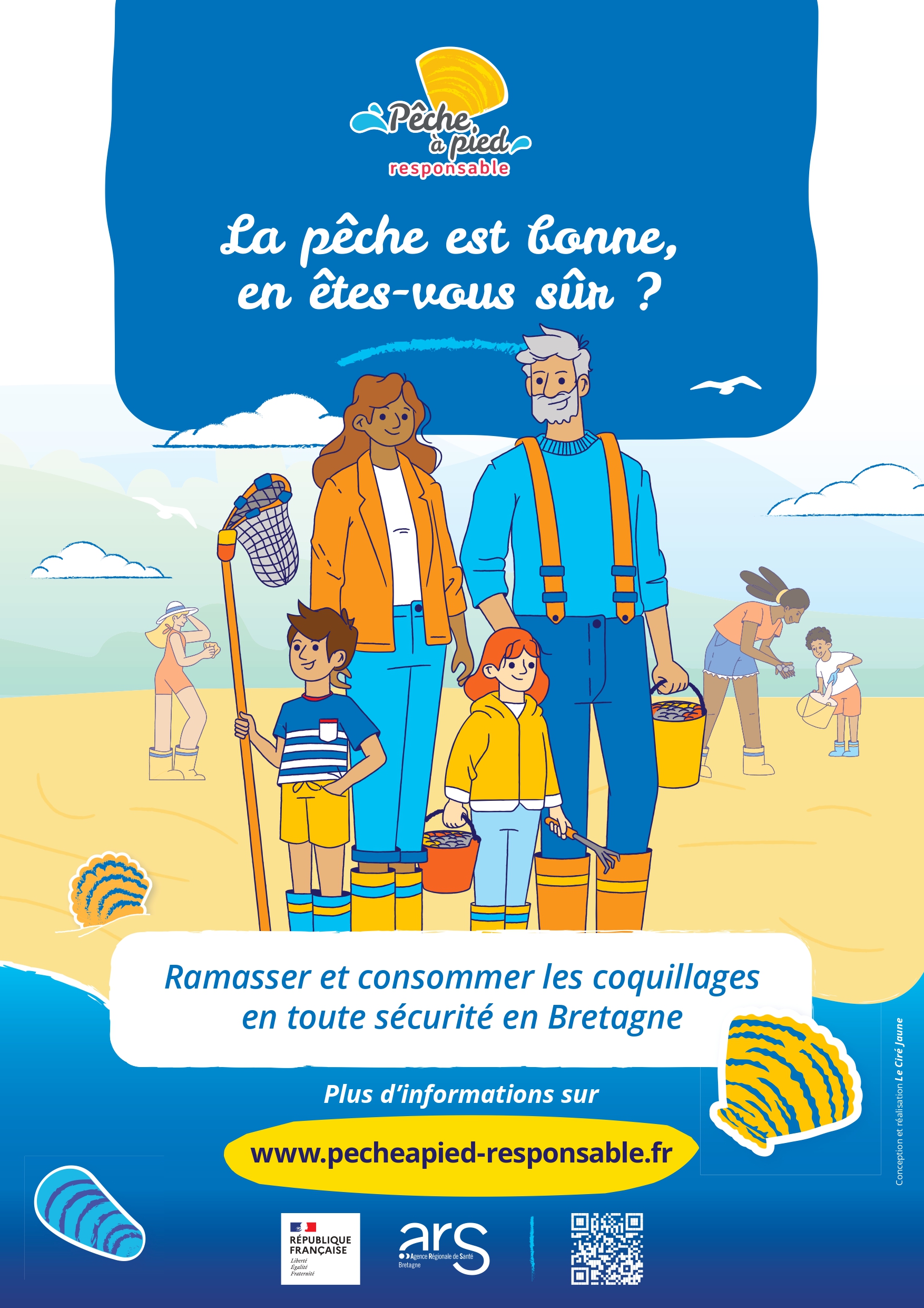 flyer pêche à pied