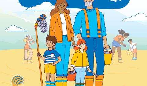 flyer pêche à pied