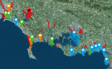 Carte du Morbihan